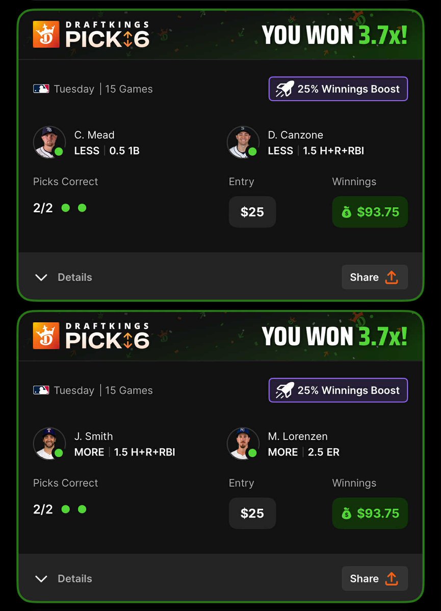 GhostEVplays (@ghostevplays) on Twitter photo DraftKings Pick 6 has been a cash cow thanks to <a href="/DGFantasy/">Daily Grind Fantasy Sports</a> 💰🐮
📚 For less than what you pay for a cup of coffee a day, the optimizer tool alone pays for itself. Check it out for yourself here and use code: Ghost at signup for 25% off your 1st month: dgfantasy.com/membership-sig… DraftKings Pick 6 has been a cash cow thanks to <a href="/DGFantasy/">Daily Grind Fantasy Sports</a> 💰🐮
📚 For less than what you pay for a cup of coffee a day, the optimizer tool alone pays for itself. Check it out for yourself here and use code: Ghost at signup for 25% off your 1st month: dgfantasy.com/membership-sig…