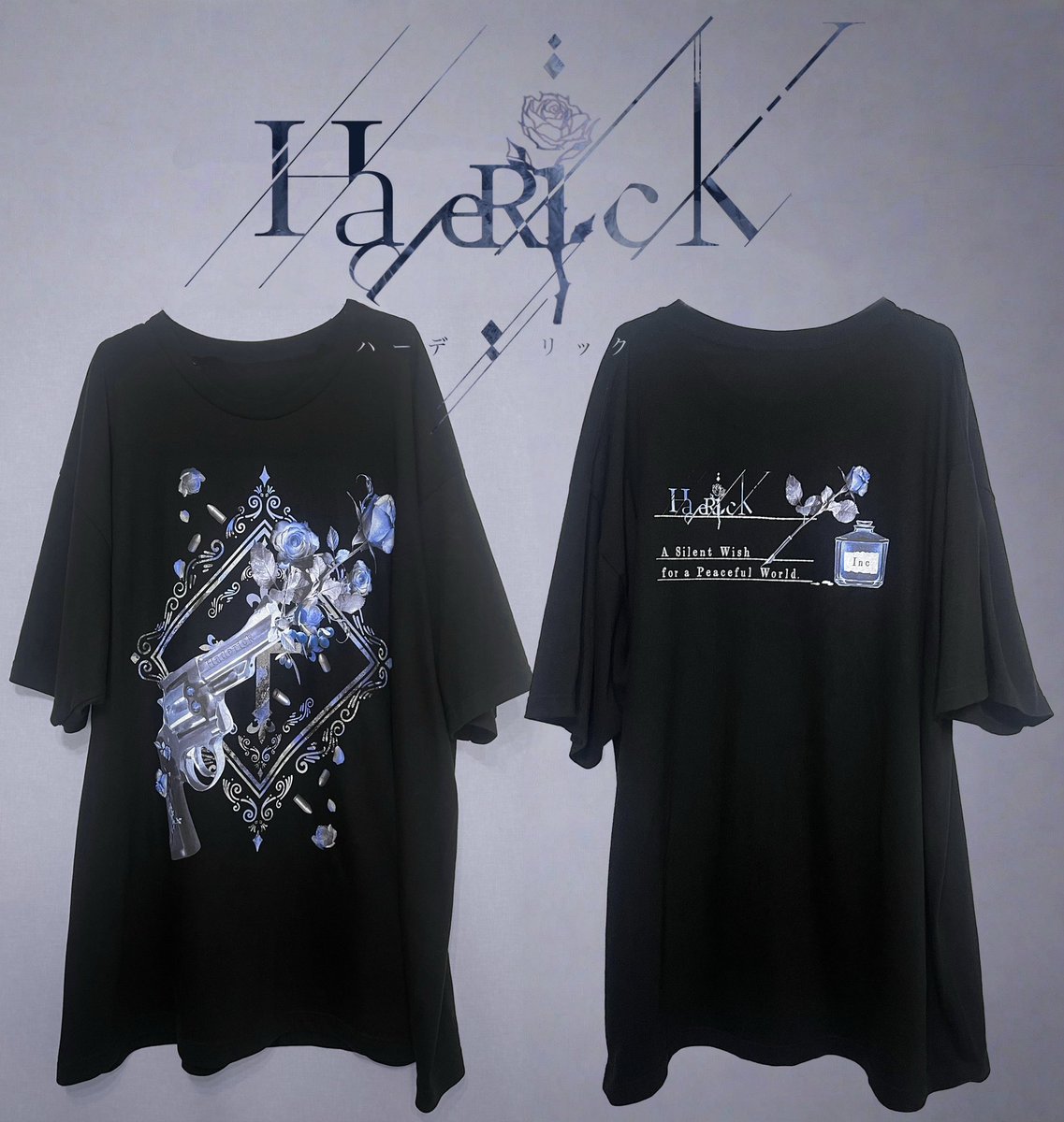 HadeRick__'s tweet photo. 【新作プレゼント企画】
【花戦-hanaikusa-】

抽選でオーバーサイズTシャツを1名様にお贈り致します。

《応募方法》
⦿このアカウントをフォロー
⦿このポストをRP

《応募期限》
7/2(水)~7/5(土) 23:59

※販売開始は7/6日予定しております🥀
 #HadeRick https://t.co/DvOILkC8xQ