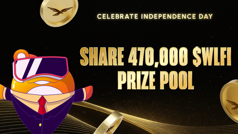🇺🇸 HAPPY INDEPENDENCE DAY - Trade &amp; Share 470,000 $WLFI Prize Pool

👉🏻 Trade $WLFI and earning: pro.whales.market/pre/Ethereum/W…

Ready to win one of the BIGGEST rewards from Whales Market?

Like &amp; RT and dive in 👇🏻