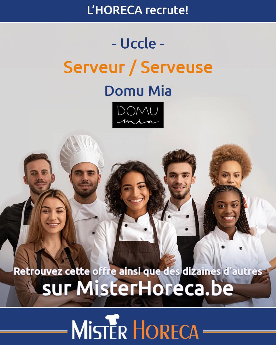 Emploi_Horeca's tweet image. #Uccle : #Serveur / #Serveuse #Recrutement #horeca 

MisterHoreca.be/Offres-d-emplo…