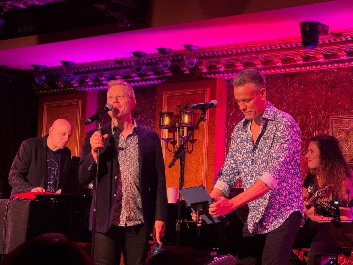 Anthony Rapp (<a href="/albinokid/">Anthony Rapp SAG-AFTRA National Board Member</a>) and Adam Pascal performing at:
Adam Pascal &amp; Anthony Rapp: Celebrating Friendship &amp; History on 54 Below (<a href="/54Below/">54 Below</a>)

Credit for the picture: mitchell521112 on instagram