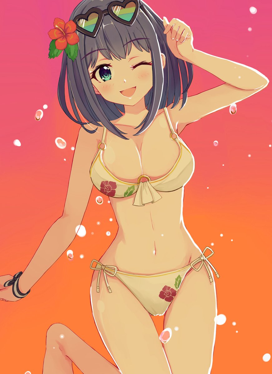 ミソラさんお誕生日おめでとう🍜
再掲でごめんなさいです
夕方のエモーショナルな感じで❤️
#プリコネR　#ミソラ誕生日