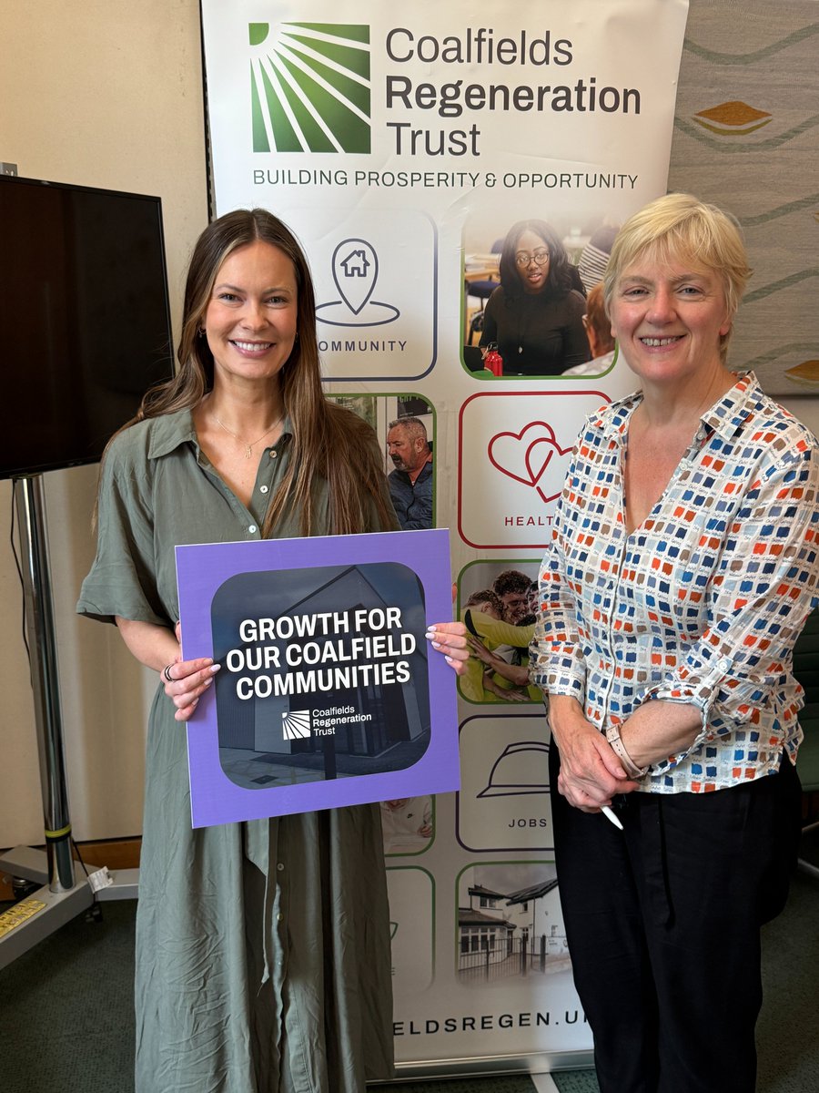Coalfields Regeneration Trust (@coalfieldsregen) on Twitter photo Great to see <a href="/JadeBotterill/">Jade Botterill MP</a> at our <a href="/CoalfieldsRegen/">Coalfields Regeneration Trust</a> MP Drop In yesterday.
We're looking forward to working with you for coalfield communities in #Ossett & #DenbyDale Great to see <a href="/JadeBotterill/">Jade Botterill MP</a> at our <a href="/CoalfieldsRegen/">Coalfields Regeneration Trust</a> MP Drop In yesterday.
We're looking forward to working with you for coalfield communities in #Ossett & #DenbyDale