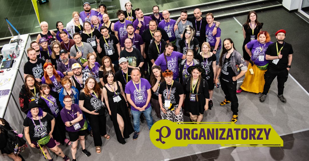 Czas na chwilę uznania dla naszych niezastąpionych Organizatorów!  💜 To właśnie oni – ekipa, bez której Pyrkon po prostu by się nie odbył. To dzięki ich pracy możecie cieszyć się wszystkim, co dzieje się podczas Festiwalu! 🎉

#Pyrkon
