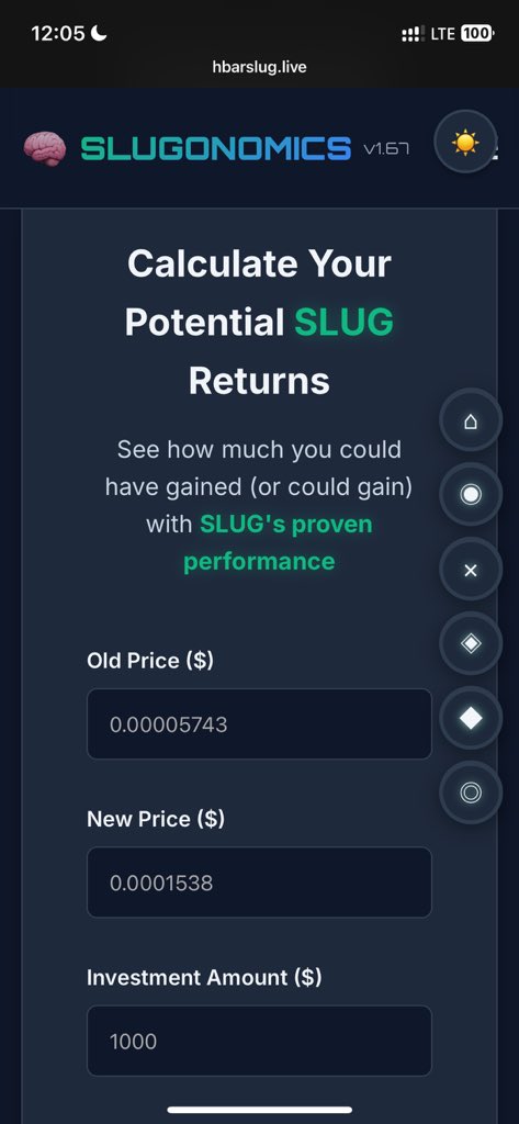0MariWagmi's tweet photo. @HBARSLUG Excited to see how this plays out!
I can calculate my potential SLUG returns!
shows the market's volatility,that pretty cool
#SLUGonomics #hbarslug https://t.co/58LG0ACWX7