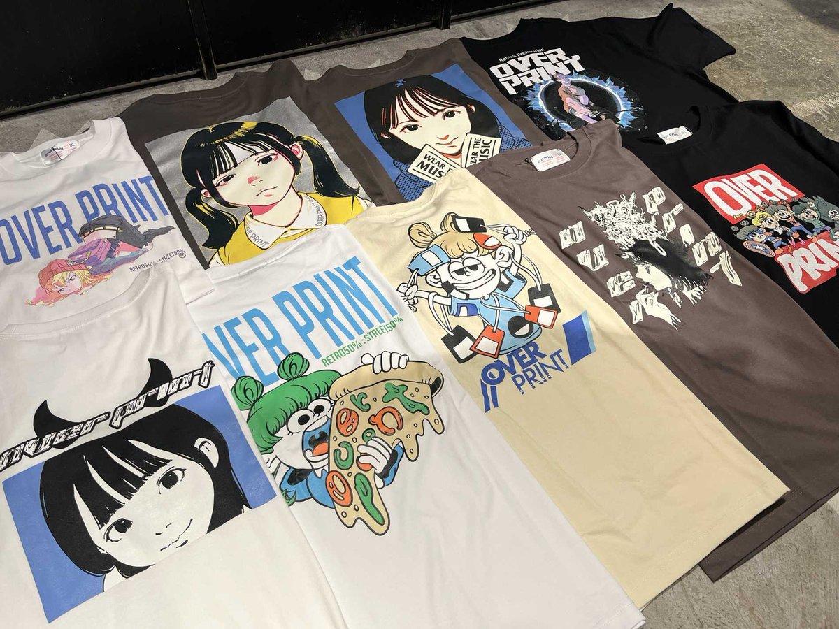 gekirock_shop's tweet photo. ⭐over print(オーバープリント)⭐
https://t.co/RsT2cLgUzq

#COTOH、#ZEROZEROHERO など人気イラストレーターデザインのアイテムは勿論、店頭限定のPOP ARTシリーズも！

毎日20時まで営業！
お店の場所👇
https://t.co/YDTSQ0npK0 https://t.co/1Usn28MRcr