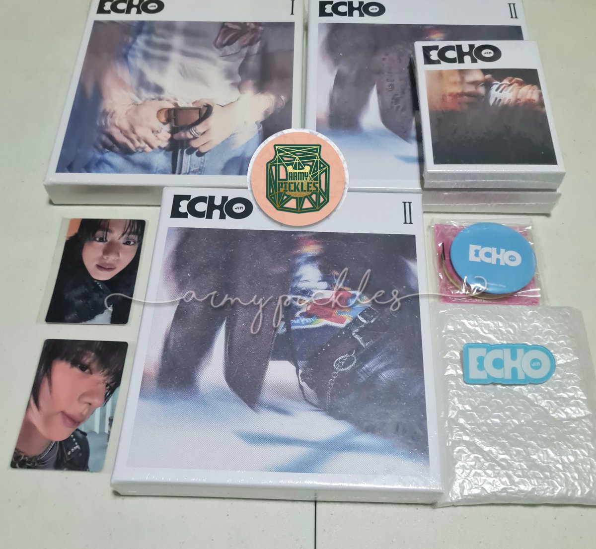 🌵] PICKLE STOCK SALE Jin - ECHO 🔹️ Set of 3 CDs + WV Album + WV