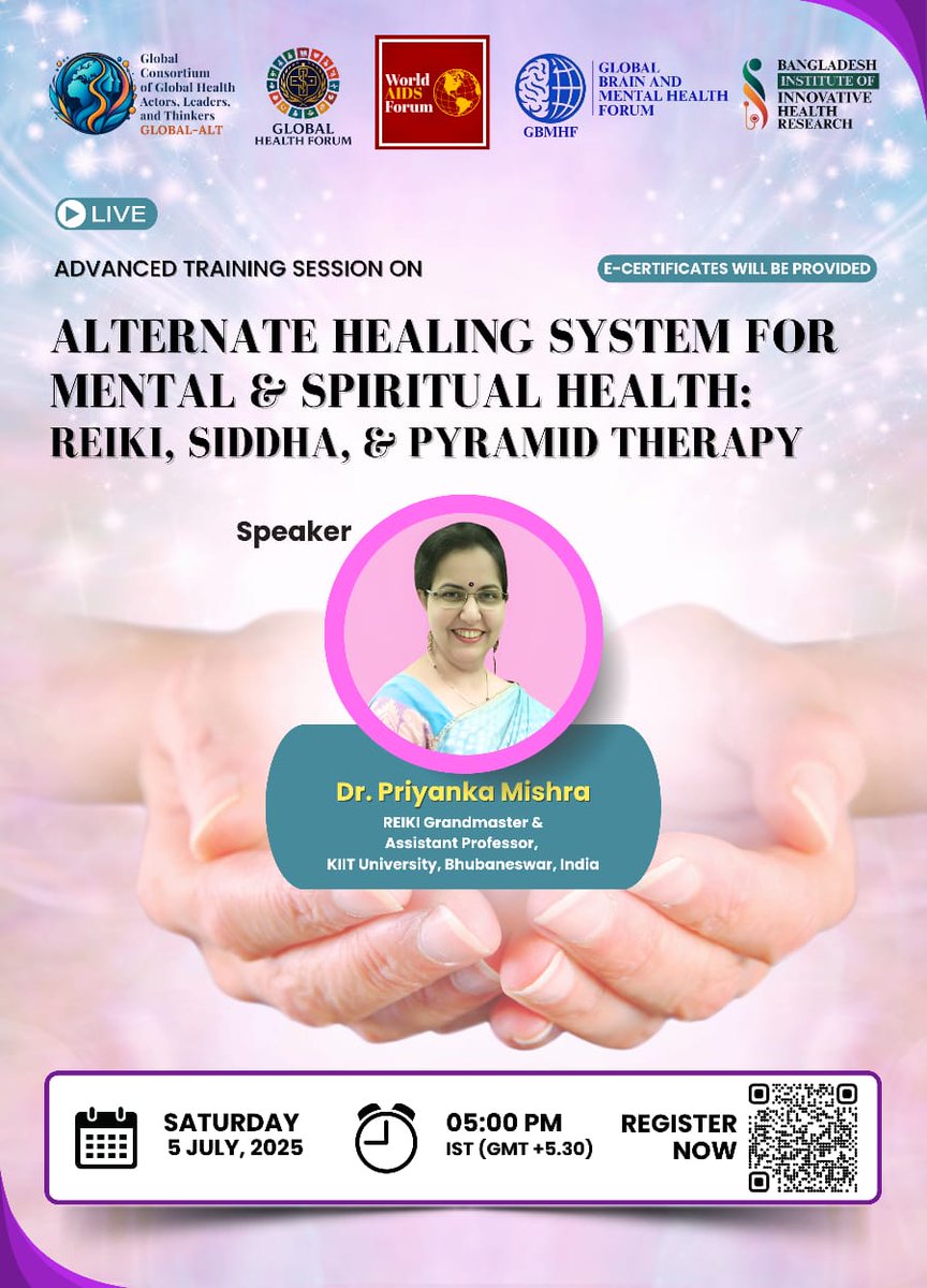 GBMHForum's tweet photo. Registration is FREE.
We look forward to hosting you on the stage of Global Brain and Mental Health Forum (GBMHF)
Scan the Barcode or https://t.co/ncy9Ybvrxi
#CFP #Events #MentalHealth #GlobalHealth #HealthSystems #SDGs #PublicHealth
#Bangladesh #WebinarAlert #WorkshopAlert https://t.co/KlFxRvL0b9