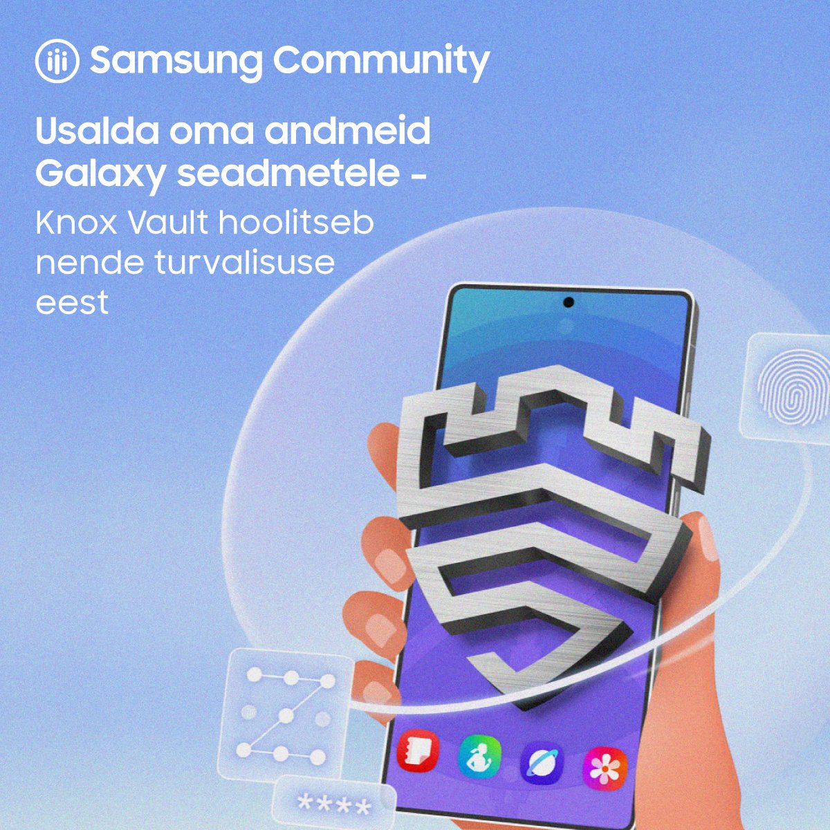 Galaxy AI on loodud selleks, et pakkuda kasulikke igapäevaseid lahendusi ja otseteid juba enne, kui ise nendele mõtled. Kuid mida rohkem su telefon sinust teab, seda olulisemaks muutub andmete turvalisus. ⛓️ 📱 

Loe lähemalt:  bit.ly/3HZVK2h