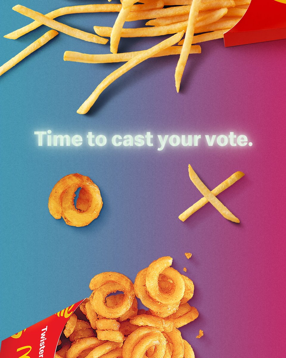 Choose wisely… or not. We know you want ‘em both. 🍟