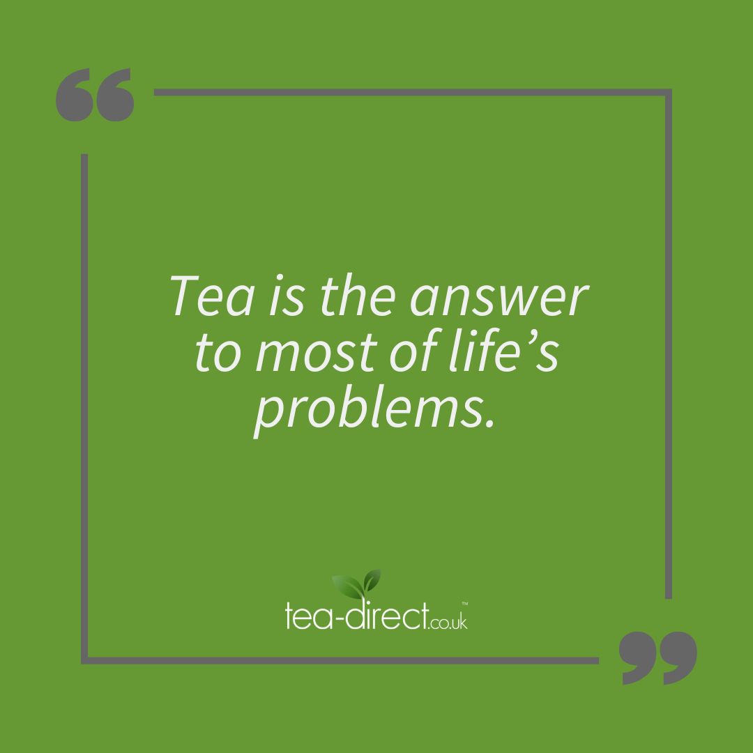 teadirectcouk's tweet photo. ☕ “Tea is the answer to most of life’s problems.” - Anonymous https://t.co/7eFT3n1xpL https://t.co/avbNpGh1zg