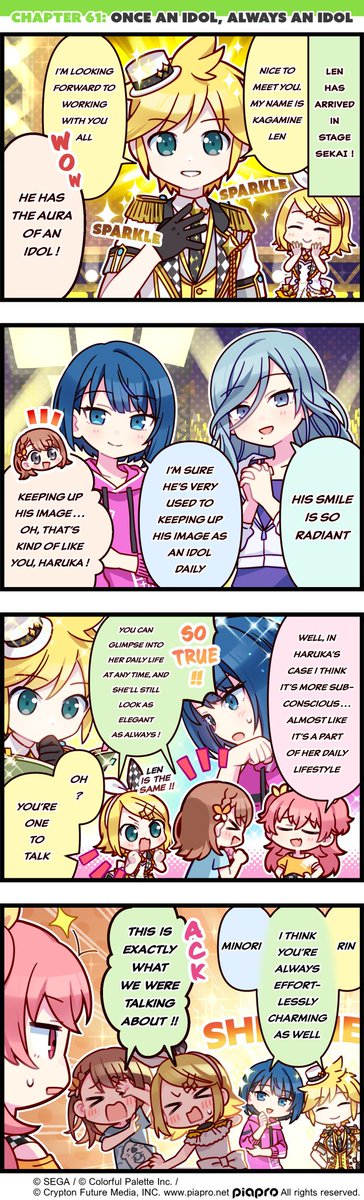 hrkdaily's tweet photo. 𝜗𝜚  4koma: "Once an Idol, Always an Idol" https://t.co/GWr4EOv3K5