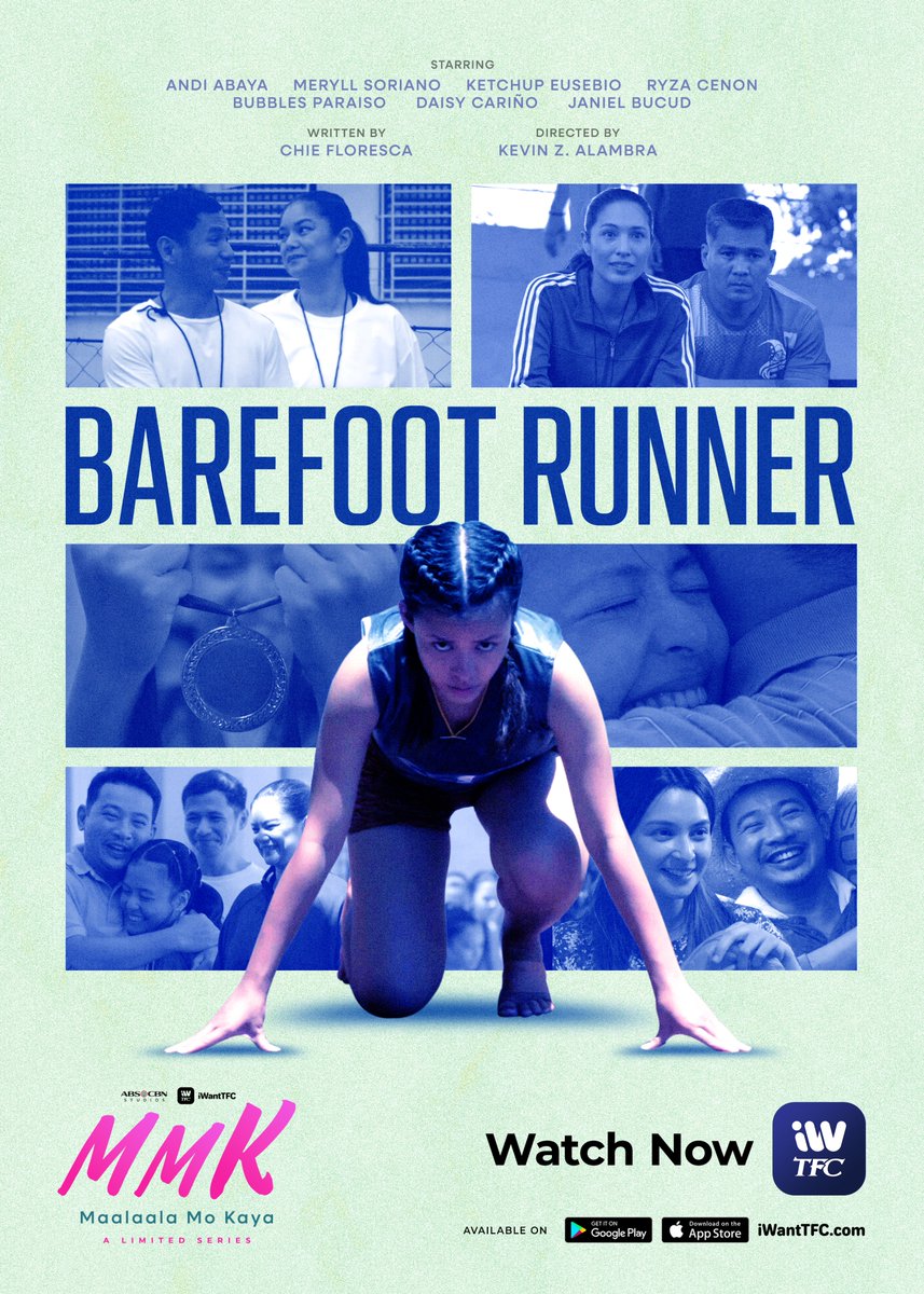 iWantTFC (@iwanttfc) on Twitter photo Sa bawat yapak at karera, bitbit nya ang pangarap para sa sarili at pamilya.
Panoorin na ang Director's Cut ng #MMKTheBarefootRunner, 72 hours in advance sa iWant! app.iwanttfc.com/MMKTheBarefoot…
#MMKoniWant #MaalaalaMoKaya <a href="/RCDNarratives/">RCD Narratives - ABS-CBN</a> <a href="/MMKOfficial/">MMKOfficial</a> <a href="/KevinAlambra/">Kevin Zarate Alambra</a> <a href="/iamandiabaya/">Andi Abaya</a> Sa bawat yapak at karera, bitbit nya ang pangarap para sa sarili at pamilya.
Panoorin na ang Director's Cut ng #MMKTheBarefootRunner, 72 hours in advance sa iWant! app.iwanttfc.com/MMKTheBarefoot…
#MMKoniWant #MaalaalaMoKaya <a href="/RCDNarratives/">RCD Narratives - ABS-CBN</a> <a href="/MMKOfficial/">MMKOfficial</a> <a href="/KevinAlambra/">Kevin Zarate Alambra</a> <a href="/iamandiabaya/">Andi Abaya</a>