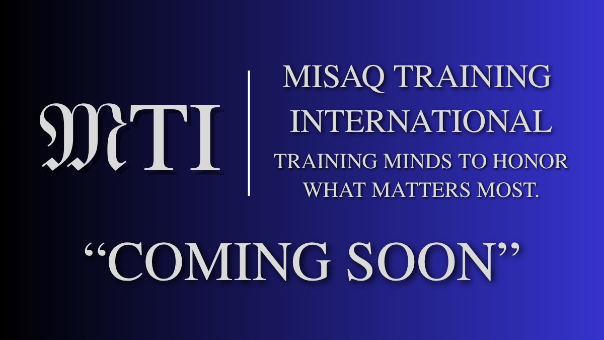 🚨 Something meaningful is coming.

Ethics. Purpose. Leadership.

🌱 Misaq Training International — launching soon.

#fyp #foryou #training #new #comingsoon #newsfeed #follow #grow #learn #education