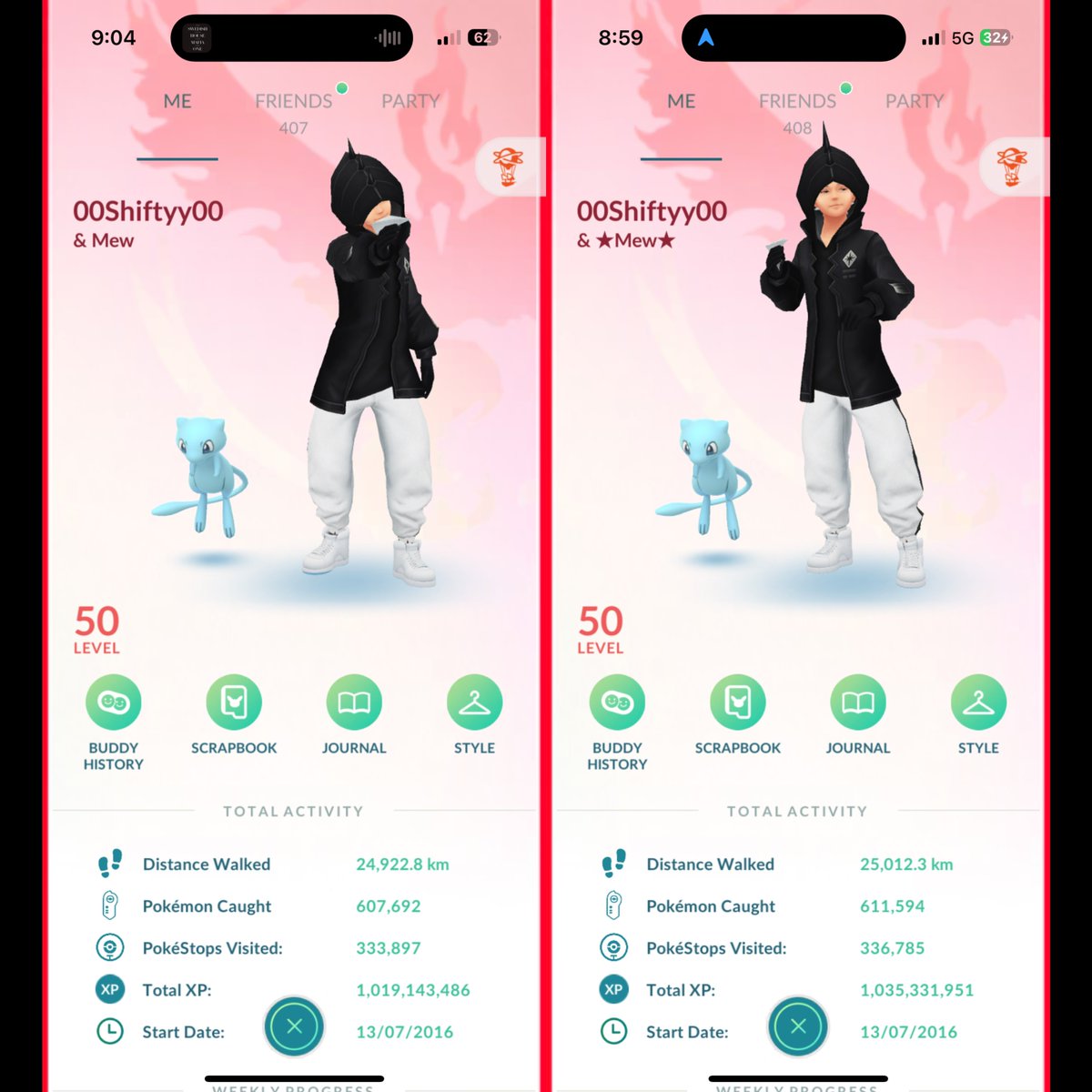 Quick GoFest recap!

catches - 3,902
stops - 2,888
Xp- 16,188,465m 
Walked - 89.5km 
Eggs - 359 
Raids - 396 
Shiny - 72
Hundo - 13

Thankyou to those I played the weekend with &amp; Thankyou to all my international friends that invited and joined raids!! 

#GoFest #PokemonGo