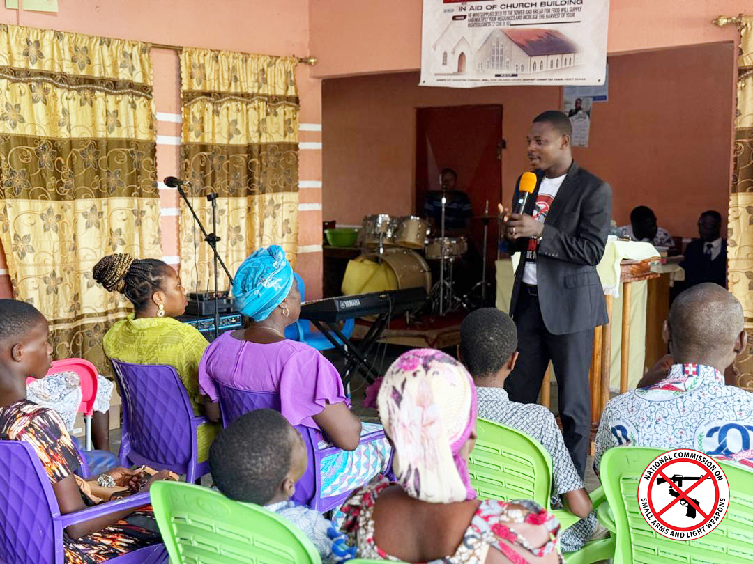 SmallArmsGh's tweet image. NACSA Elubo met with parents at Elubo PCG to stress safe firearm storage & the dangers of illicit gun access among children. Safe homes = safe children. Let’s protect our future! 🛡️ #NACSA #CommunitySafety #GunFreeGhana #Elubo