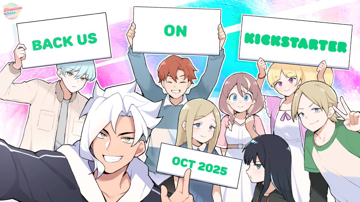 PhantomStarsTh1's tweet photo. Phantom Stars will launch on Kickstarters this October! Click the button "notify me on launch" and stay tune!  https://t.co/OLXtLe7o6p 🔋
#WishlistWednesday #phantomstars #visualnovel #indiegame #Kickstarter https://t.co/srhCRU0nj3