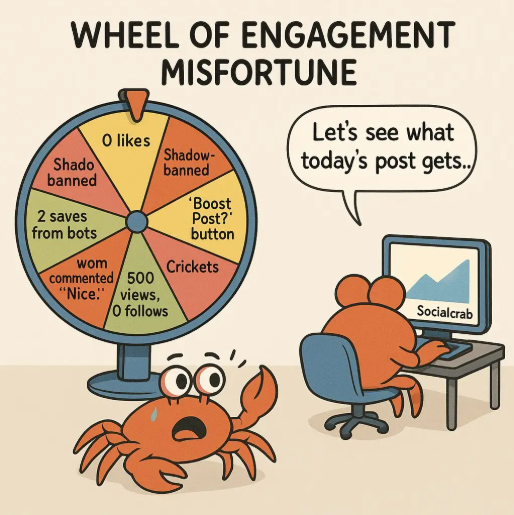 socialcrabdotid's tweet photo. Posting without data is just gambling in a cute shirt
๐ฐ
Be the crab with a system. ๐ฆ
@SuperteamINDO
@solana
@LugasAnegah
@believeapp
@pasternak
#Socialcrabid #EngagementStrategy #NotLuckButLogic #CreatorTools #bikinajadulu https://t.co/0ZGKqWO9Il