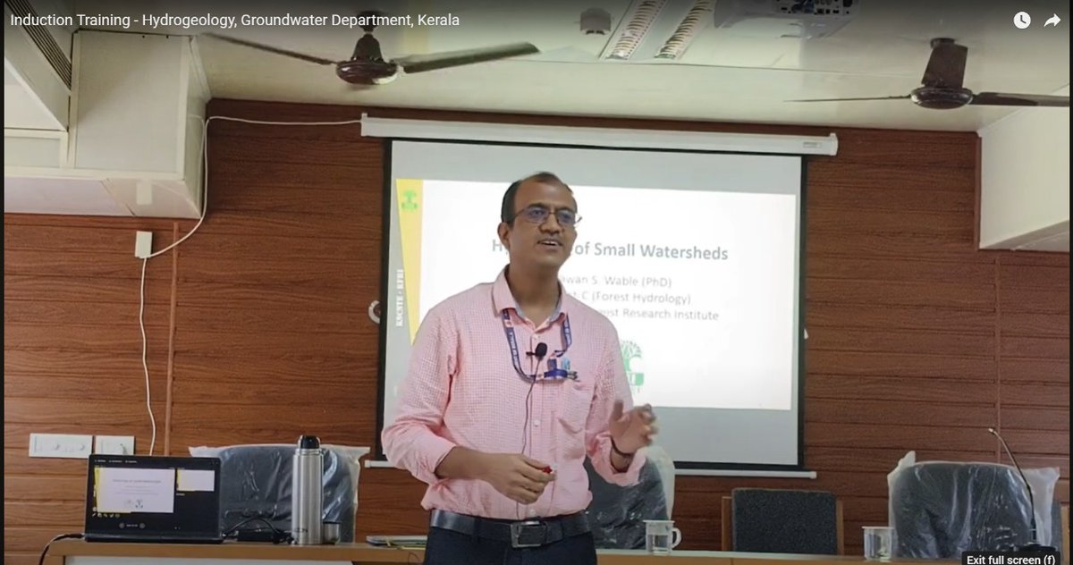 As part of the Induction Training Programme organized for 16 newly recruited Junior Hydrogeologists and Geological Assistants of the Groundwater Department, Kerala, held at RDPC, Ernakulam from 17–21 June 2025.