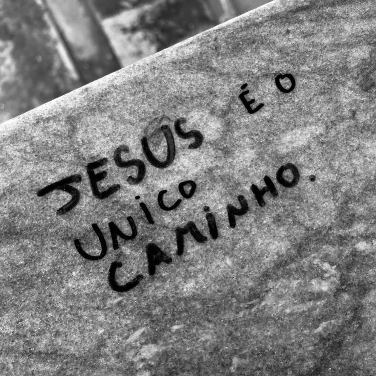 Ele é o único caminho