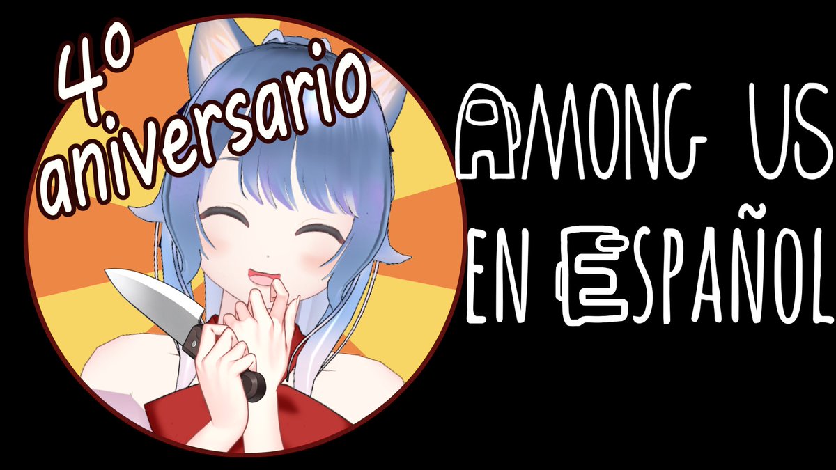 Hace 4 años que empecé a estudiar español!
Gracias por estar conmigo y ayudarme a estudiar español en directo!!
Vamos a celebrar el aniversario juntos ♡ 

7/5 10:00 JST
【4º aniversario de estudio del español】 Juguemos juntos a Among Us en español
youtube.com/live/G75buOgnk…