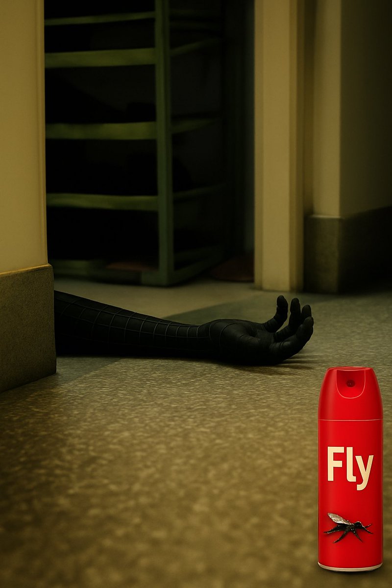 pelitmov's tweet photo. #FlySpray One Minute Brief of the Day: Create posters to advertise #FlySpray 🦟  @OneMinuteBriefs https://t.co/LBDt3FSYiH