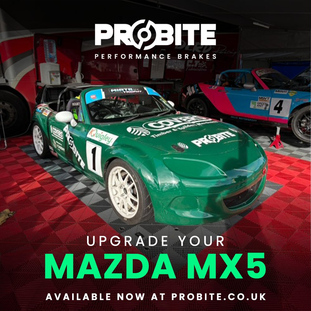 Our performance brake discs for the Mazda MX-5 are engineered for precision, durability, and serious stopping strength. Whether you’re carving corners or hitting the track, these discs deliver the performance your MX-5 deserves. 
#Probite #ProbiteBrakes