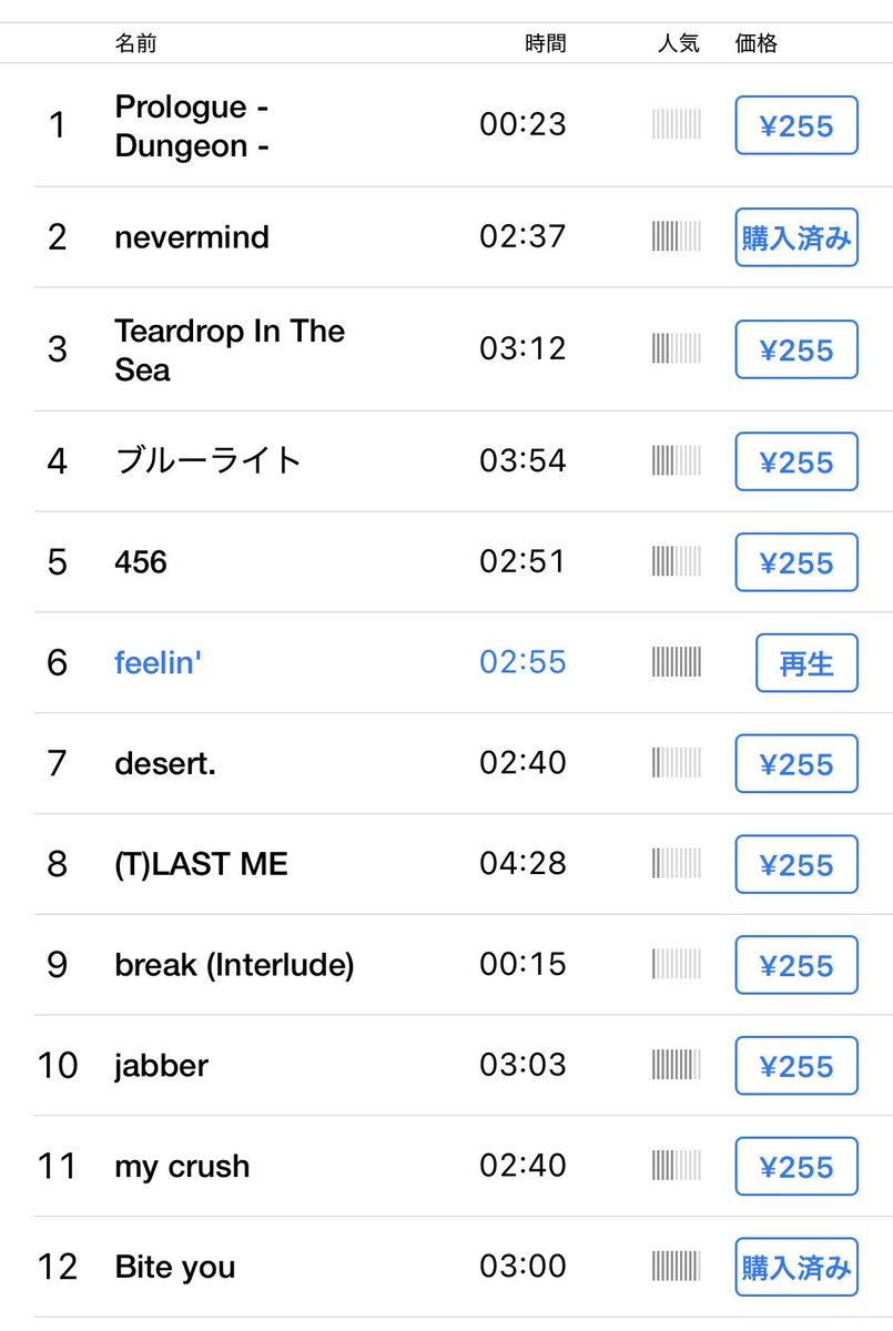 Clotho_CASIO's tweet photo. 熱しやすく冷めやすい性格の私😎
muqueの曲を色々購入しました😂
とりあえずYouTubeで聞いていいなと思った曲を4曲追加😆👍
プレイリストも作った✨
feelin‘がめちゃくちゃ聞いたことあるんだよな〜ラジオかな〜🤔
通勤のお供に😙♪
#muque
#The1
#nevermind
#カーニバル
#feelin’
#Biteyou https://t.co/f1ALmNKNkx