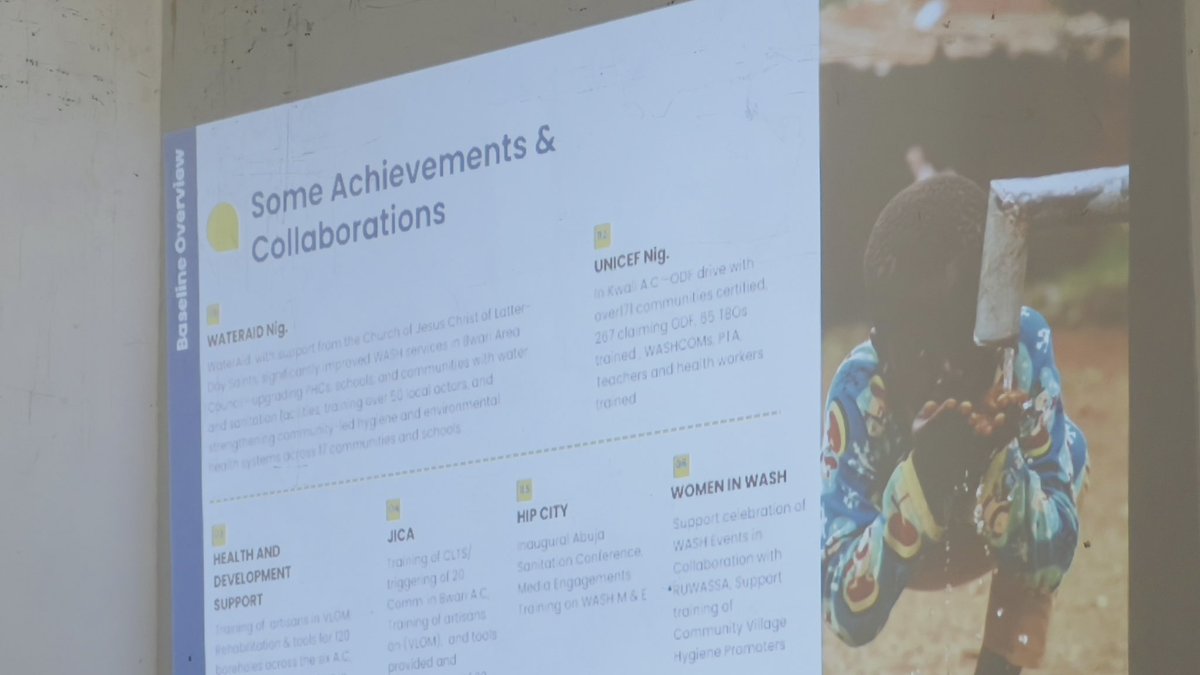 FCT RUWASSA highlights  HipCity’s contribution to WASH strengthening in the FCT in the WASH Baseline Survey Report. 

With more resources, HipCity looks to sustaining its support.

<a href="/wateraid/">WaterAid</a> <a href="/UNICEFwater/">UNICEF Water</a> <a href="/Water/">Water.org</a> <a href="/FMWR_Nigeria/">Water Resources Nigeria</a> <a href="/OfficialFCTA/">Official FCTA</a> <a href="/WorldBankWater/">World Bank Water</a> <a href="/SoodFoundation/">Sood Charity Foundation</a>