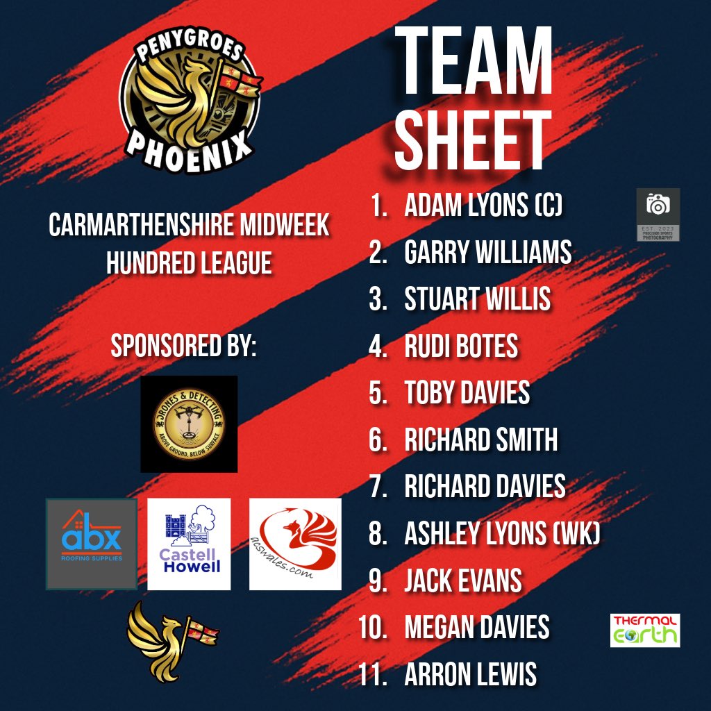 🚨GAME DAY🚨

🆚 <a href="/WildboarCCC/">𝙒𝙞𝙡𝙙𝙗𝙤𝙖𝙧 𝘾𝙚𝙣𝙩𝙪𝙧𝙞𝙤𝙣𝙨 𝘾𝘾</a> 
🏆 Midweek 💯 
⏰ 18:00
📍 Home

#ymlaenygroes