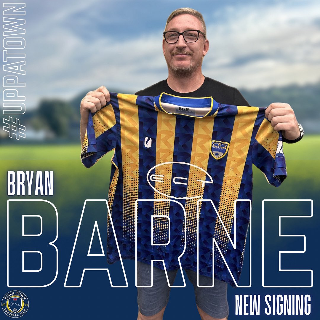 NEW SIGNING🔵🟡

We are delighted to announce the arrival of Bryan ‘Brain’ Barne as the new Development team manager for the upcoming season!

He joins with great hunger after a few years out of the game, most recently with Pontymister in 2020!

Welcome to the Town!

#UppaTown