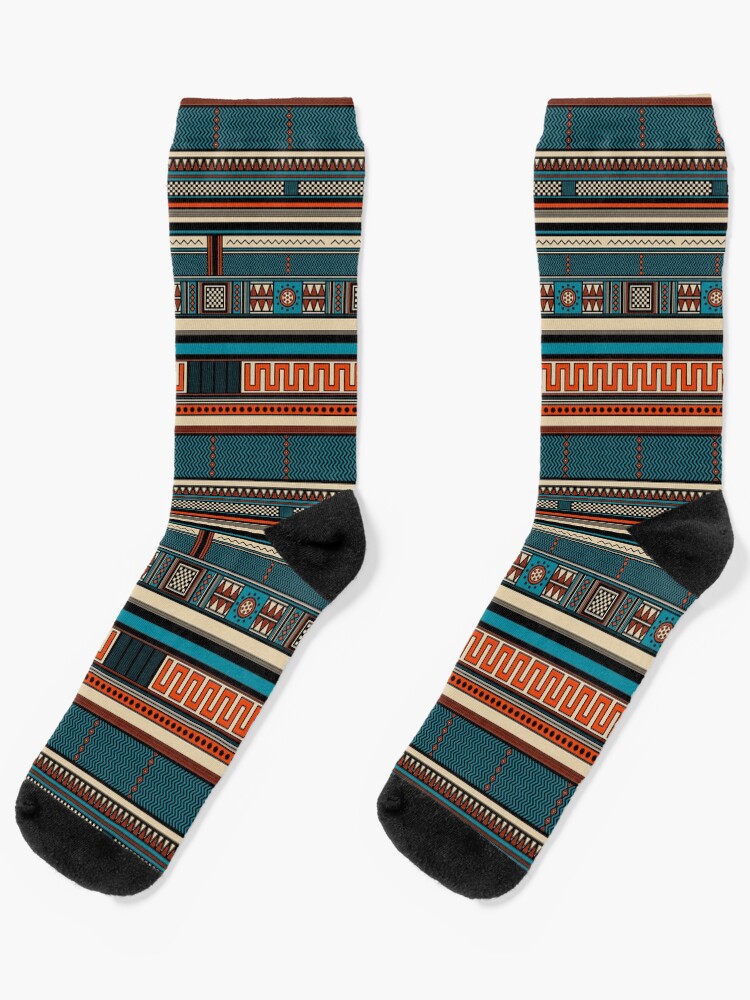 PDyaczenko's tweet image. Did you know ancient Greeks often wore sandals made from leather or wood, adapting to their rugged terrain? Step into history with these Ancient Greek geometric-style colorful pattern Socks, blending tradition and comfort! Available at redbubble.com/i/socks/Ancien…. #GreekDesign