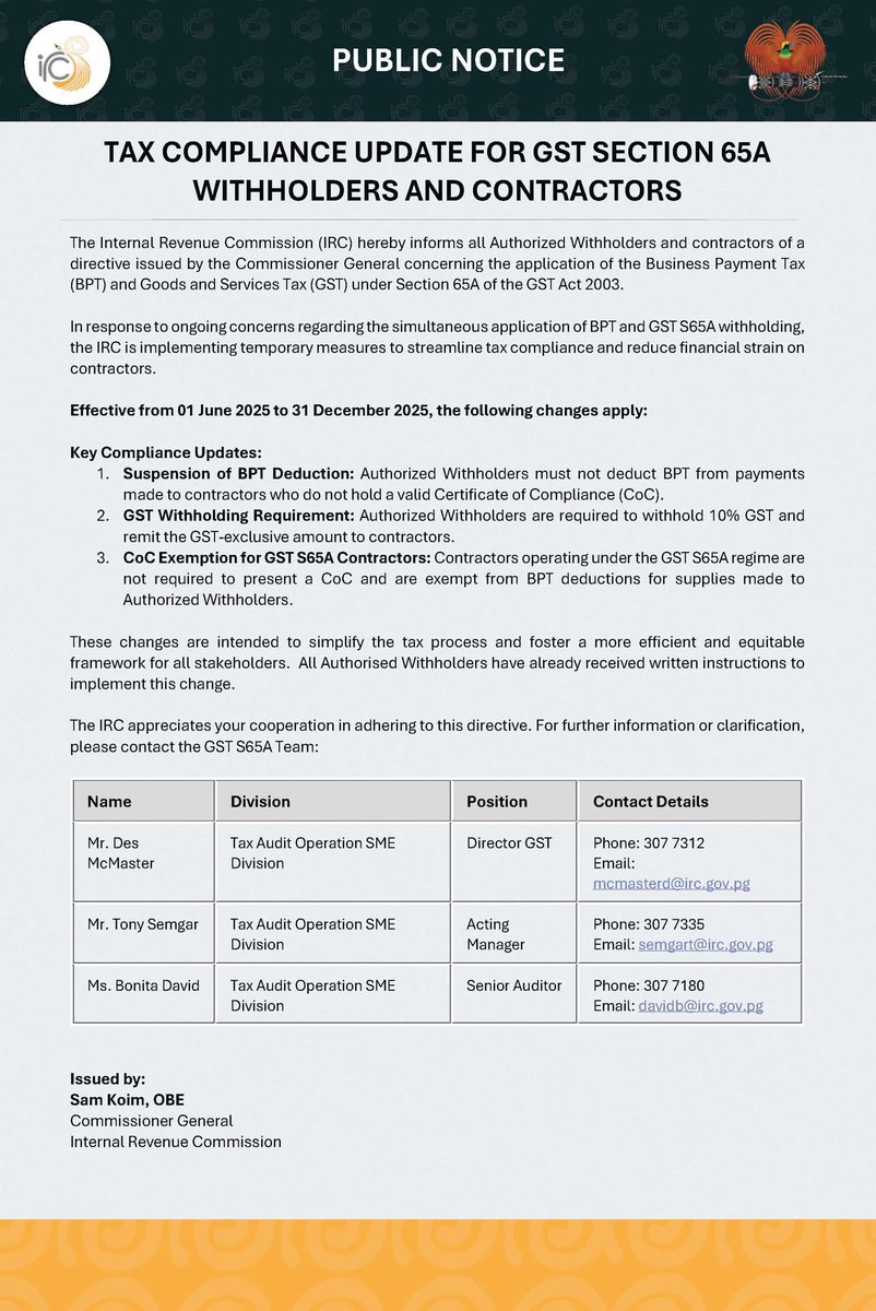 Internal Revenue Commission PNG tweet media