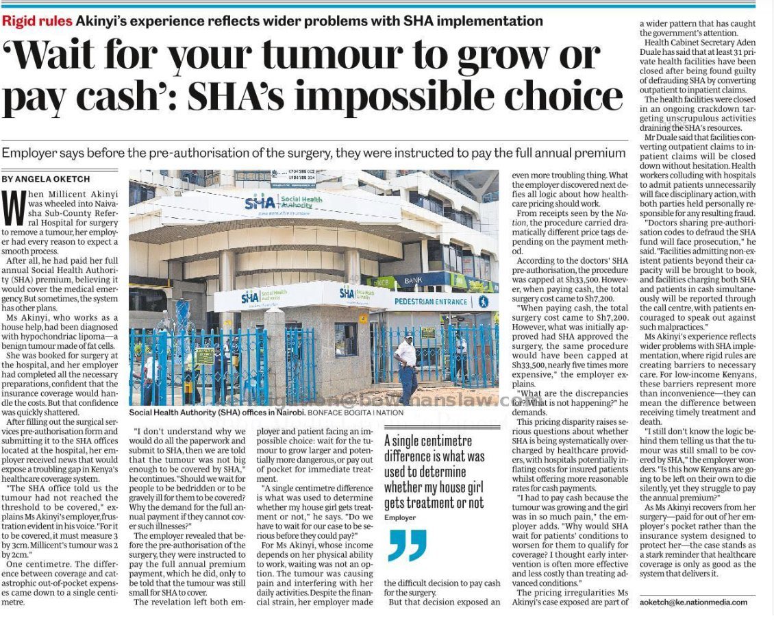 This is an alarmist and misleading headline lol, even private insurances wouldn’t approve a benign lipoma of 2 by 2cm in your hypochondria area (left or right upper abdomen) unless there’s a red flag sign like malignant transformation or sudden massive growth in size or