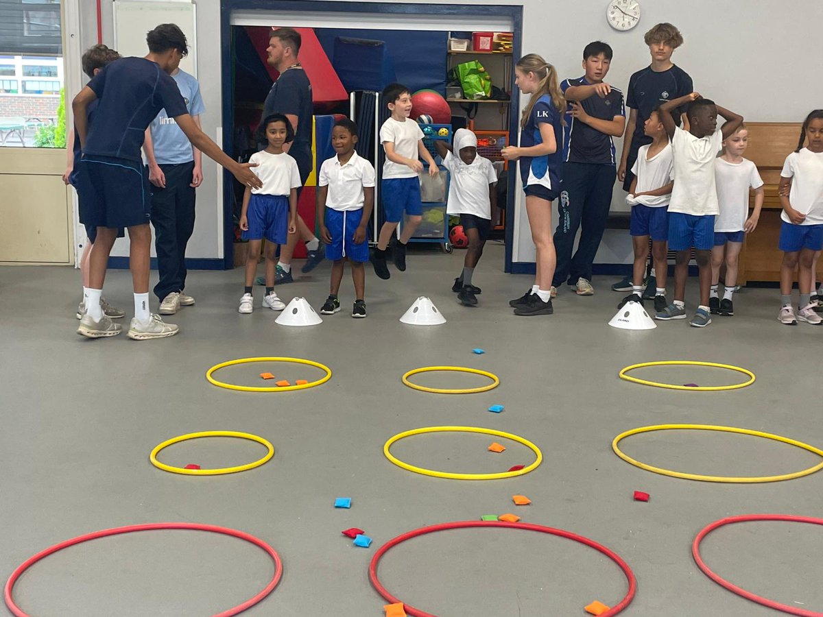 Thank you to Dunottar pupils for helping run our multi-skills event today