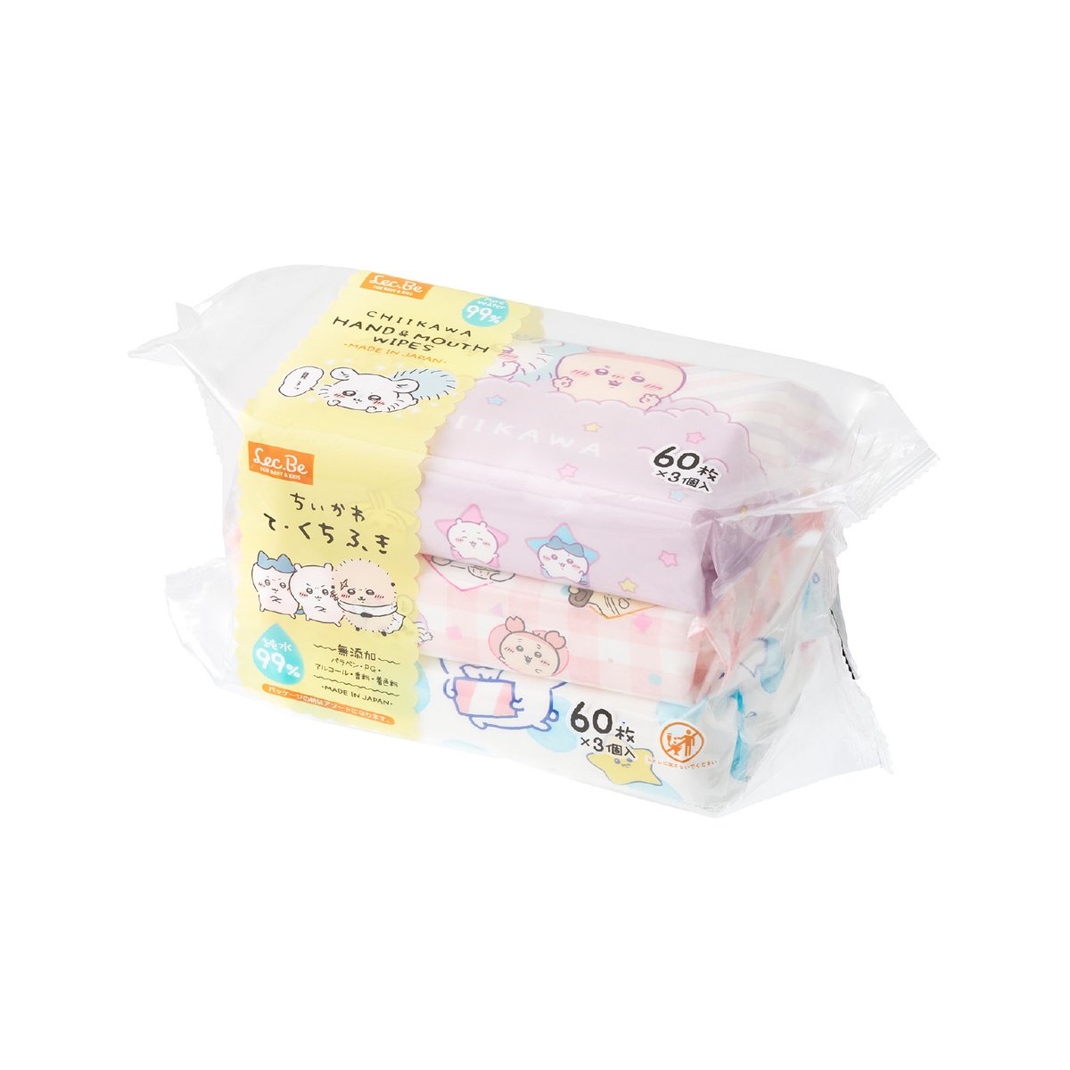 🌱新商品🌱 『おしりふき80枚入 3個セット』 『手口ふき60枚入 3個