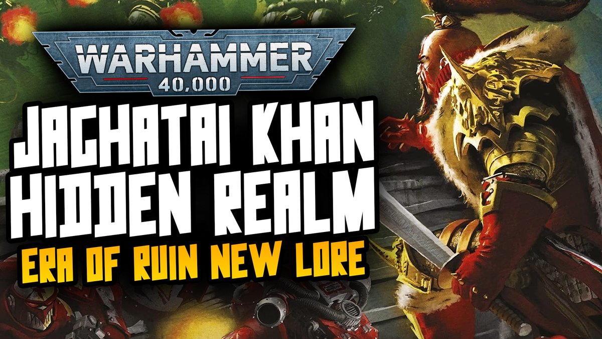 We have some really interesting new lore surrounding Jaghatai Khan, this all takes place after his duel with Mortarion at the Siege of Terra, things are said which could hint at future story lines #warhammer40k #warhammer 

youtu.be/JhUpunxYeEw