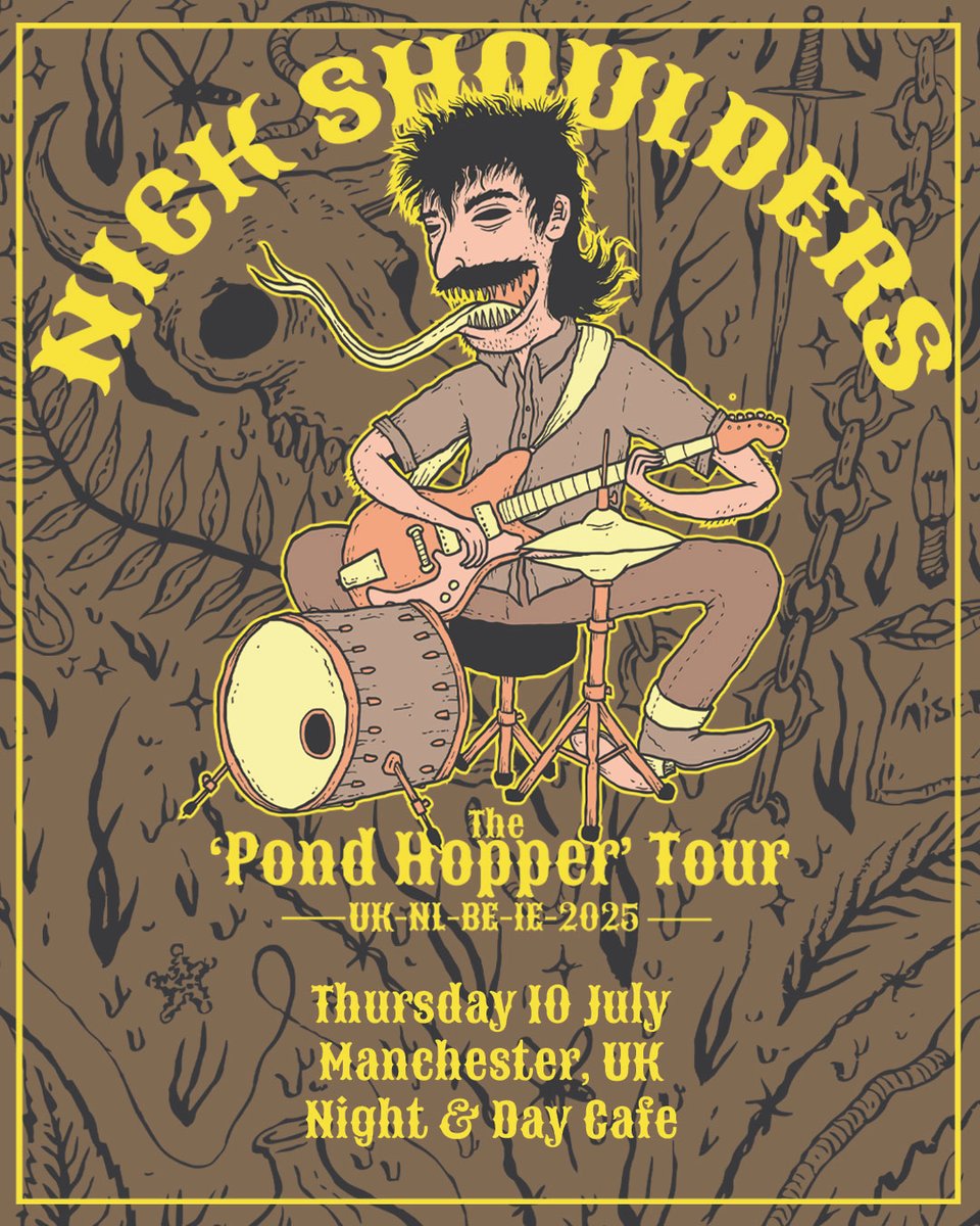 Night & Day Cafe (@nightanddaycafe) on Twitter photo +++ NICK SHOULDERS, 10th July +++
All Bad, the latest album from <a href="/NeckShoulders/">Nick Shoulders</a>, ultimately encapsulates everything that makes Shoulders’ inimitable form of country music so vital. Catch him play material from that record and his back catalogue when he comes to N&D on July 10th. +++ NICK SHOULDERS, 10th July +++
All Bad, the latest album from <a href="/NeckShoulders/">Nick Shoulders</a>, ultimately encapsulates everything that makes Shoulders’ inimitable form of country music so vital. Catch him play material from that record and his back catalogue when he comes to N&D on July 10th.