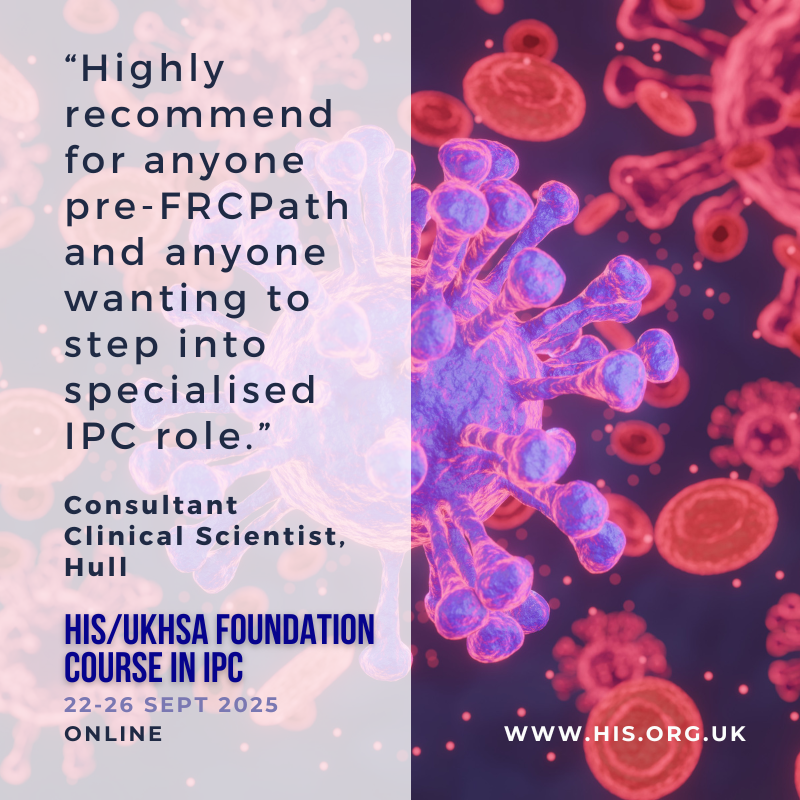 Healthcare Infection Society (@his_infection) on Twitter photo 📢 70% of places already booked - Are you taking your <a href="/RCPath/">RC of Pathologists</a> exams this Autumn?✍🏿Prepare for your exam with HIS/UKHSA Foundation course in IPC✍🏽
Live sessions with leading IPC experts on 22-26 Sept, ready for the exams a couple of weeks later.
Book 👉ow.ly/ZKN850Werbi 📢 70% of places already booked - Are you taking your <a href="/RCPath/">RC of Pathologists</a> exams this Autumn?✍🏿Prepare for your exam with HIS/UKHSA Foundation course in IPC✍🏽
Live sessions with leading IPC experts on 22-26 Sept, ready for the exams a couple of weeks later.
Book 👉ow.ly/ZKN850Werbi