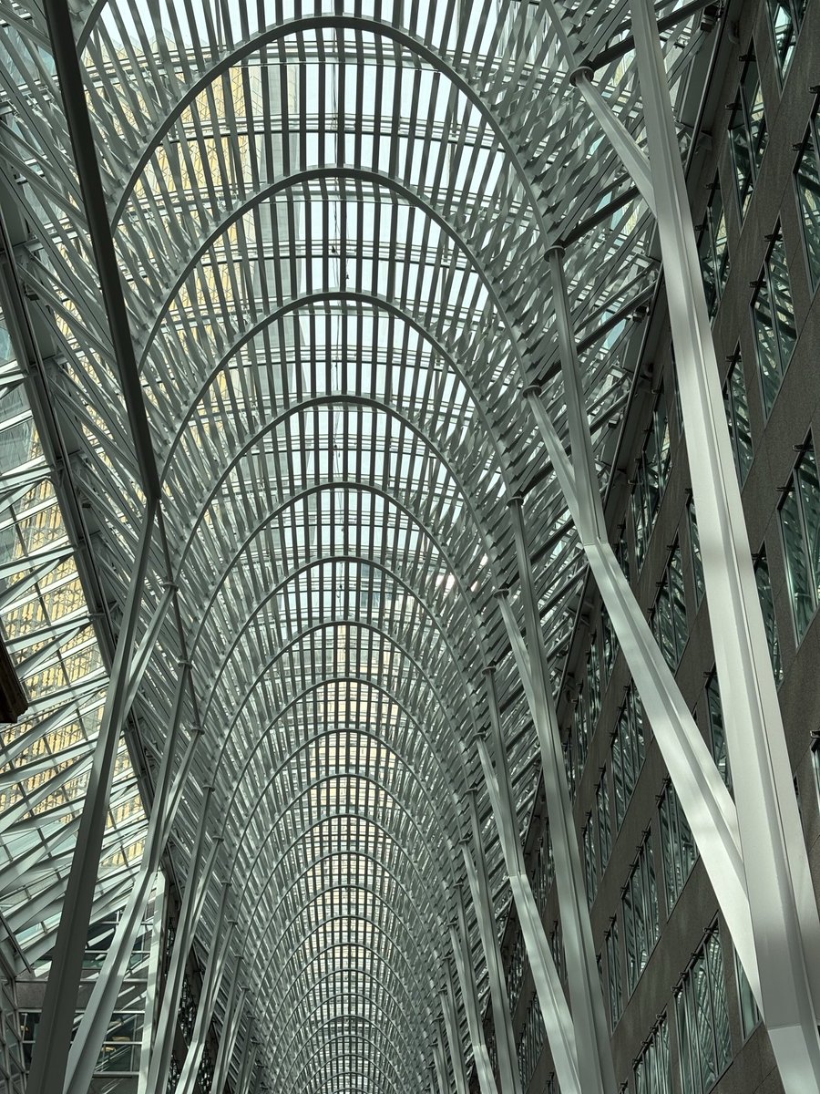 While all glass ceilings are meant to be shattered, on occasion they can be admired, as well.

#toronto #canada #brookfieldplace