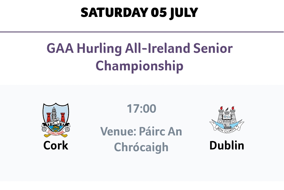 Tickets for the All Ireland Senior Semi Final Cork V Dublin on general sale at 2pm today.
Get all the latest news on the Kilshannig GAA app member.clubspot.app/club/kilshanni…
