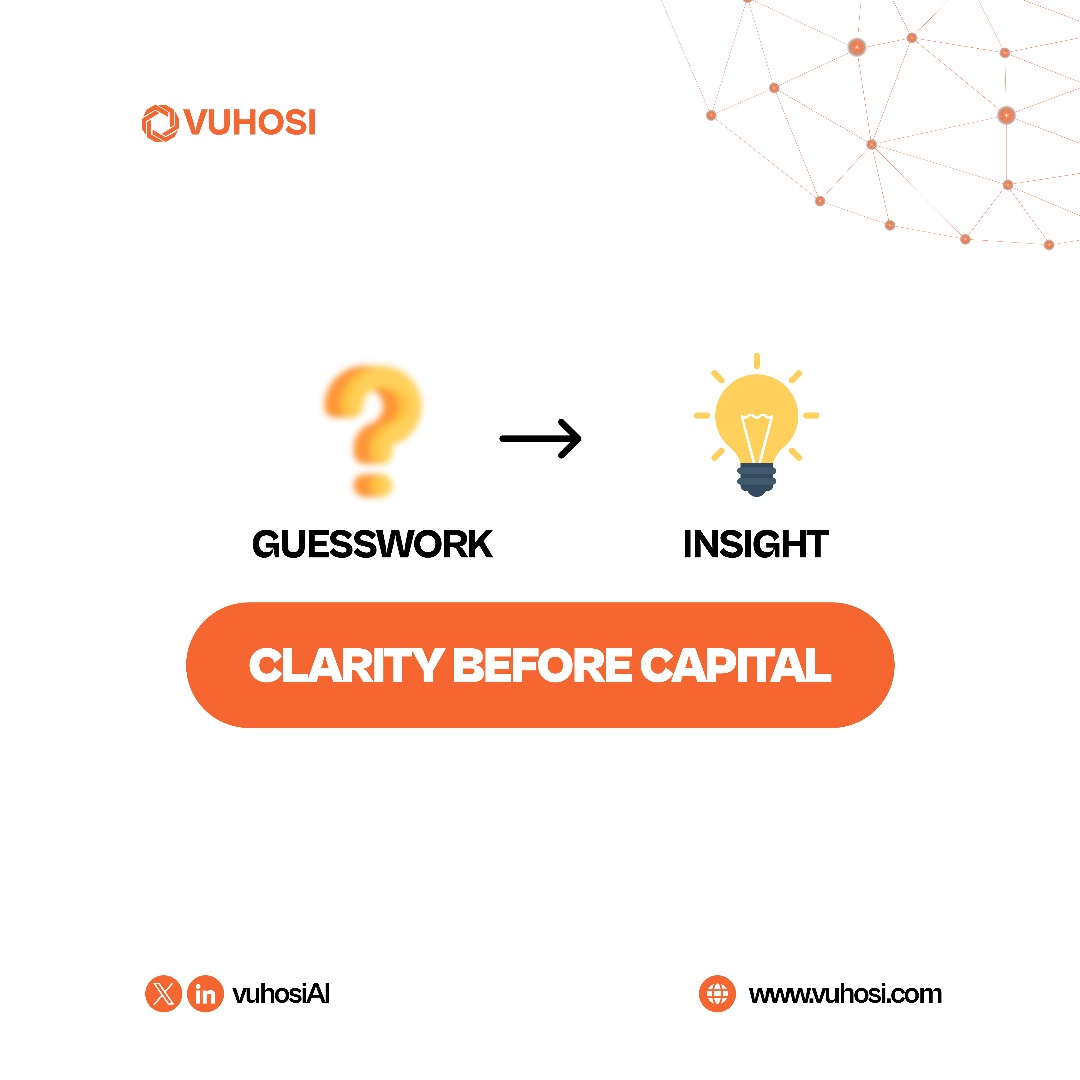 VuhosiAI's tweet photo. Behind the interface is where the magic happens.

We built the Vuhosi investor dashboard to turn guesswork into insight and give you clarity before capital.

At a glance, you get:
- A clean overview of any startup's story
- Smart risk assessment without bias
- Team and market fit analysis that shows if the structure matches the real customer needs
- A customizable investment view to align terms with your thesis
- And always on AI advisors helping you ask the right questions fast

It’s not just a prettier dashboard.

 It’s a sharper lens into which founders are ready, which ideas are risky, and where your conviction really lives.

Because decisions should be driven by signals, not slides.

#Vuhosi #InvestorTools #StartupIntelligence #DealFlow #AIForVCs #SmartCapital #StartupDashboard #Founders