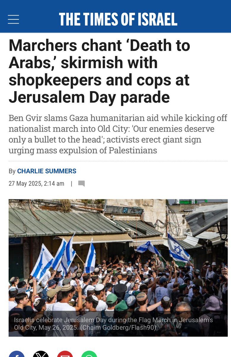 If #DeathToTheIDF is antisemitic because it implies all Jews then Israeli government *ministers* - claiming to represent all Jews - who lead crowds chanting #DeathtoArabs must mean all Muslims.