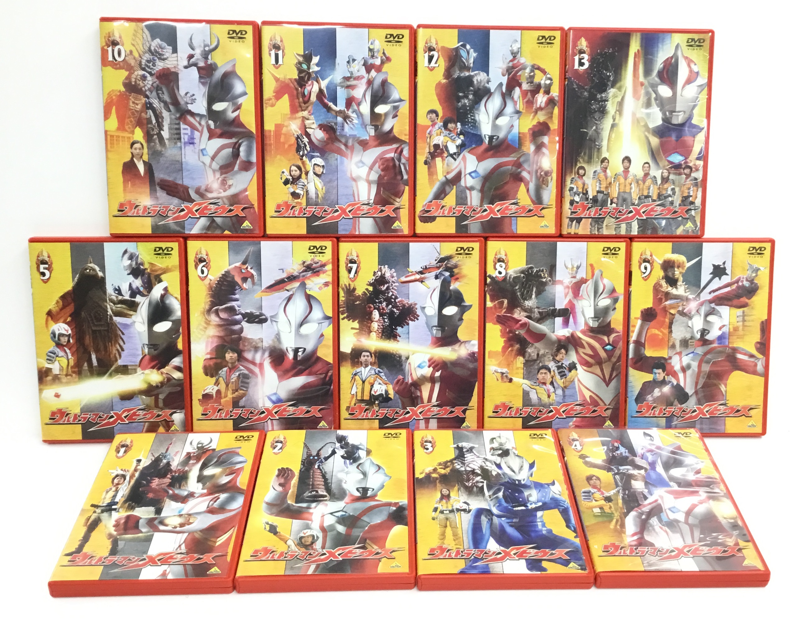 ウルトラマンメビウス 全巻セット セル