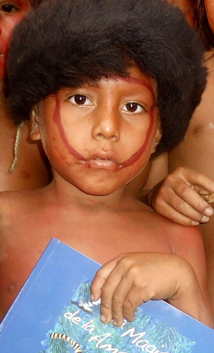 My Favorite Little Film! – Sometimes we miss the most beautiful moments – DON’T MISS THIS one! 
A magical 38-second film – 
“The Yanomami boy’s surprise friend in the jungle”! alessandrascarpulla.wordpress.com/2025/07/02/my-…