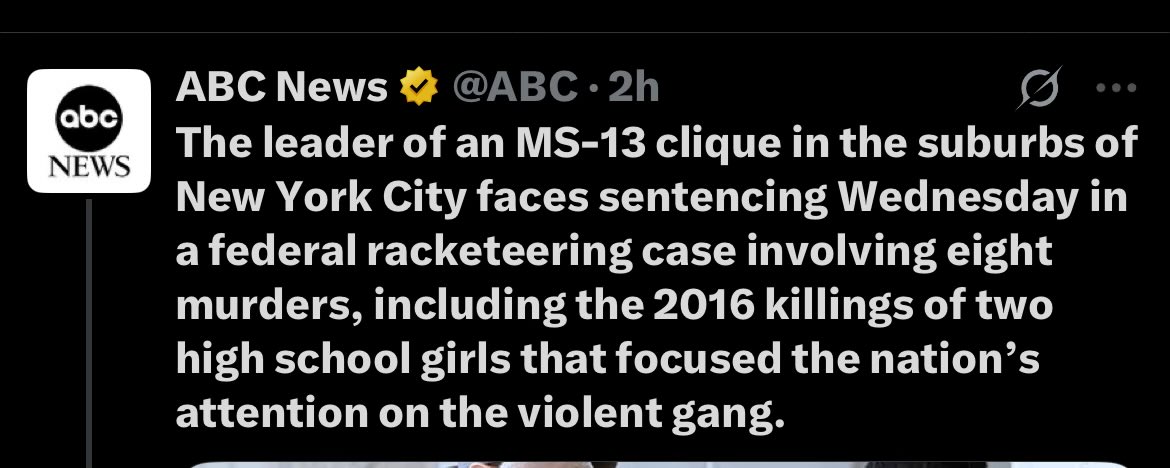 What do you notice about this headline?
Hint: ABC News thinks gangs are "cliques" now.

Do you see what propagandist they are?