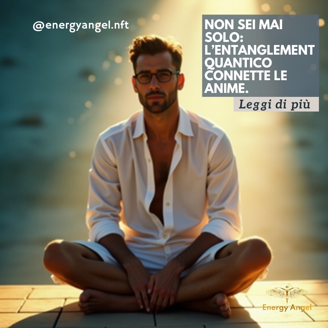 energyangel8nft's tweet image. Non sei mai davvero solo: l’entanglement quantico lavora per te, ovunque. ✨
#FisicaQuantistica 🧵