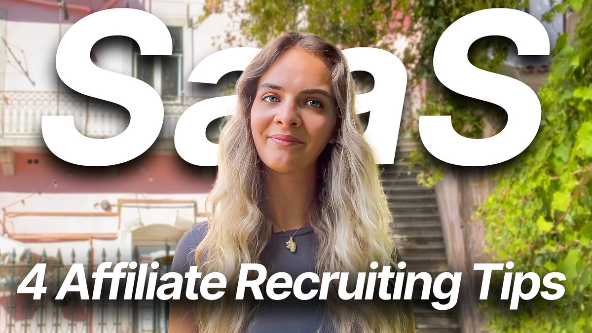 If finding quality affiliates were as easy as sending a quick DM, every SaaS program would be booming. 👀

The truth is that successful affiliate recruitment requires more than luck or generic outreach.

In Episode 2 of Pastel Talks, we share the 4 best practices you need to