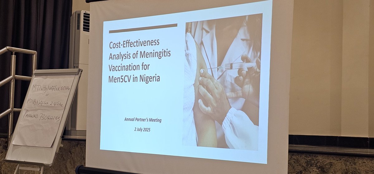 Chinyere Mbachu of <a href="/HPRG_Nigeria/">HPRG</a> presents on the cost-effectiveness of Meningitis vaccination in Nigeria