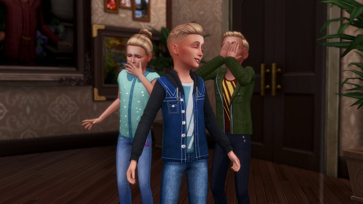If Andre is in a good mood, then he has ruined the mood of others😆  

#TheSims4